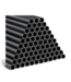 49675 Black Aluminum Round Deck spindle 101 - Pack
