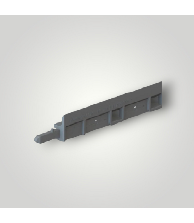 Bud's Warehouse 50121 Gray Stone Veneer Starter Strips .626-in x 72-in
