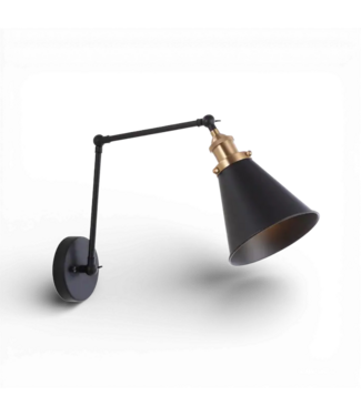 49885 Adjustable Arm 1 -Light Wall Sconce 30.5"W