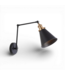49885 Adjustable Arm 1 -Light Wall Sconce 30.5"W