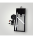 50087 Matte Black  Outdoor Hanging Pendant Light 22"H