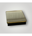 50855 Medicine Cabinet Gold Finish 24-in x 32-in