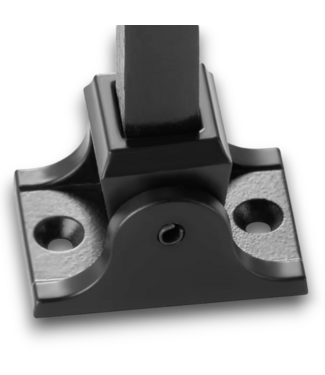52687 Aluminum Alloy Square Baluster Shoes (50 count)