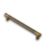 53293 Antique Brass Cylinrical Handle Drawer Pull 6 Pack 13.6"