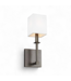 49561 Antique Bronze One Light Wall Sconce 15"H