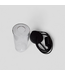 49563 Matte Black Mini Hanging Pendant Light 9.75"H