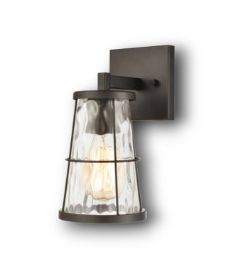 Bud's Warehouse 50048 Oiled Bronze 1 Light Vanity Light
