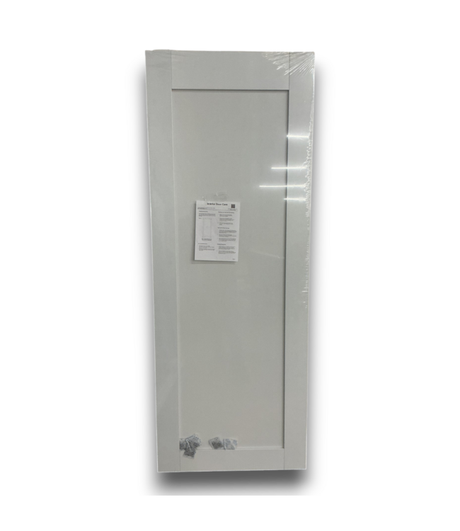 54392 30 X 80 White Full Mirror Panel Interior Door