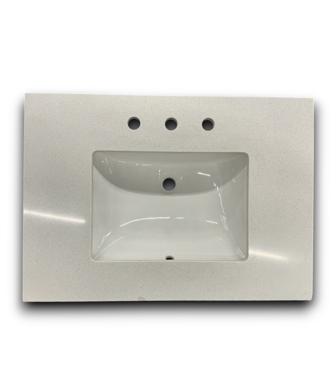 54666 31” Marble-look Vanity Top With A Sink