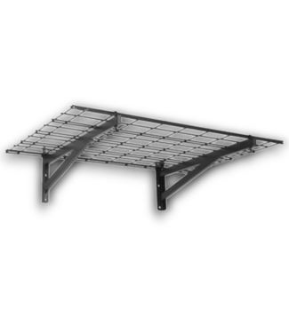 54674 4 Pack Garage Wall Shelving 1400 Lb. Capacity