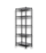 54680 Black 5-tier Shelving Unit