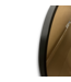 54694 24 X 36 Oval Black Metal Frame Mirror