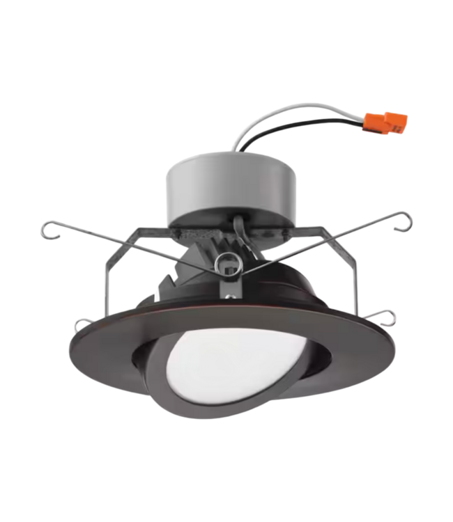 54703 Oil Rubbed Bronze Recessed Led Light 6"