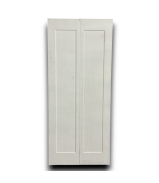 54736 36 X 84 White Primed Bifold Single Panel Door
