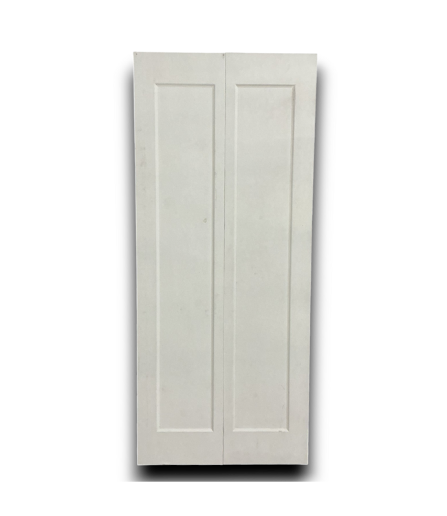 54736 36 X 84 White Primed Bifold Single Panel Door