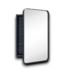 54737 Black Mirrored Medicine Cabinet 20"
