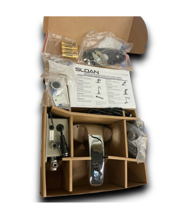 54741 Polished Chrome Commercial Touchless Bathroom Sink Faucet