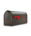 54743 Elite Metal Standard Mailbox Bronze