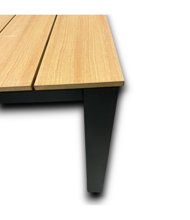 54746 Waterline Rectangle Outdoor Dining Table With Umbrella Hole