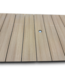 54746 Waterline Rectangle Outdoor Dining Table With Umbrella Hole