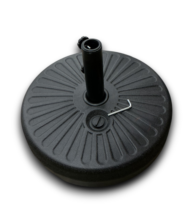 54755 Black Resin Umbrella Base