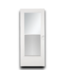 54756 30 X 76 White Mid View Storm Door Reversable