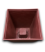54758 Maroon Plastic Planter