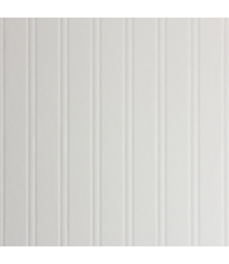 54761 Textured White Beadboard Wallpaper 56 Sq. Ft