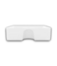54766 White Vitreous China Vessel Sink 19" X 14"