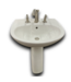 54773 White Pedestal Sink With Faucet