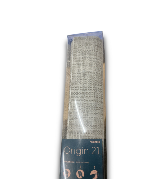54779 Taupe Vinyl Textured Abstract 3d Self- Adhesive Peel And Stick Wallpaper