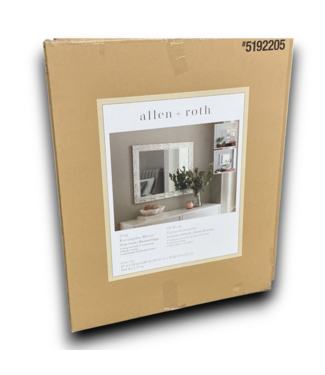 54784 27 X 33 Beveled Edge Silver Finish Mirror