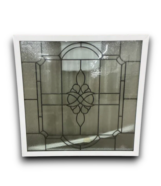 54789 35 X 35 White Vinyl Fixed Decorative Window