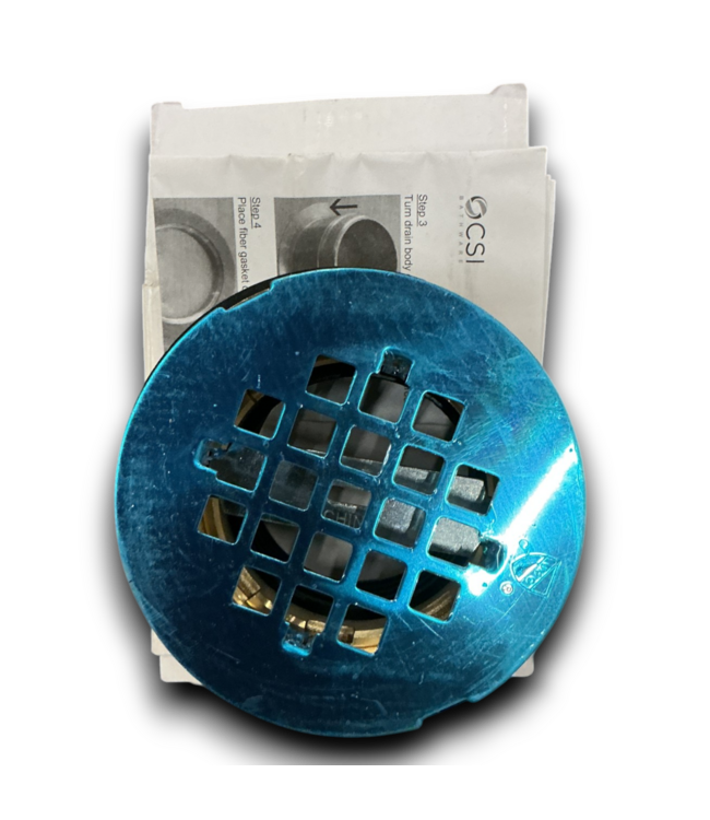 54788 Blaine One Piece Shower Kit Center Drain With Integrated Seat