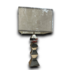 54801 Geometric Table Lamp With Linen Shade