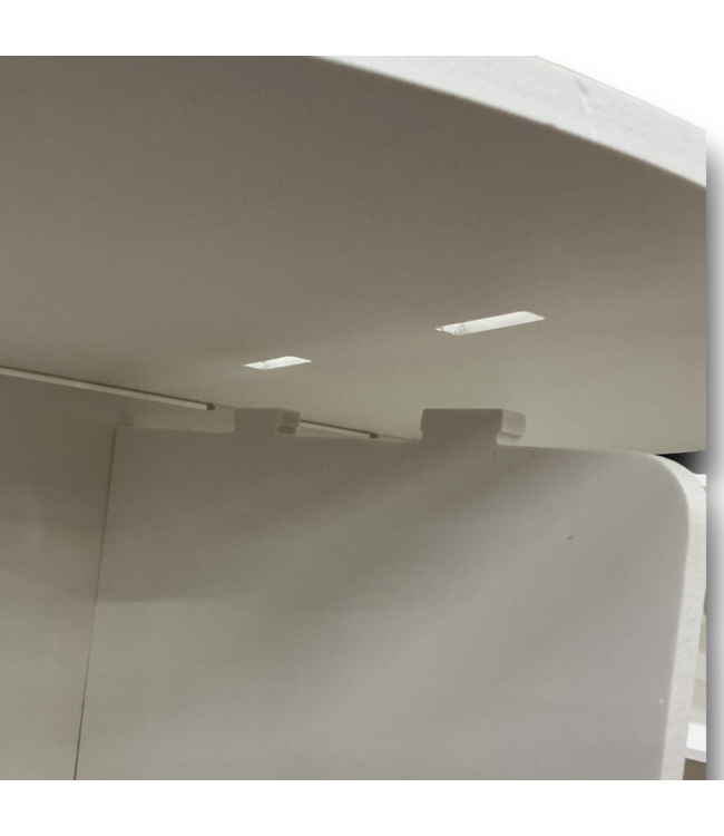 54805 White Rotating Lazy Susan Organizer Tower