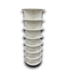 54805 White Rotating Lazy Susan Organizer Tower
