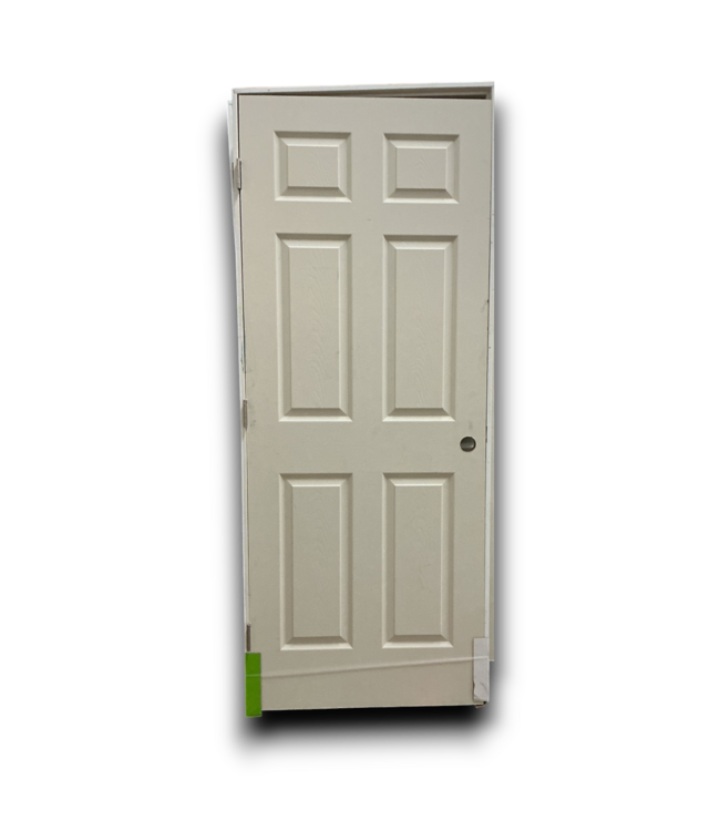 54809 32 X 80 Prehung 6 Panel Raised Interior Door