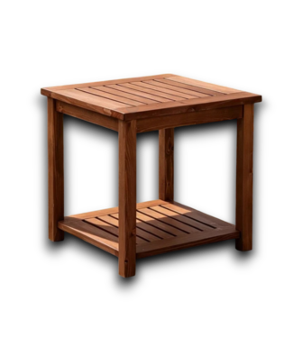 54810 Fir Wood Side Table
