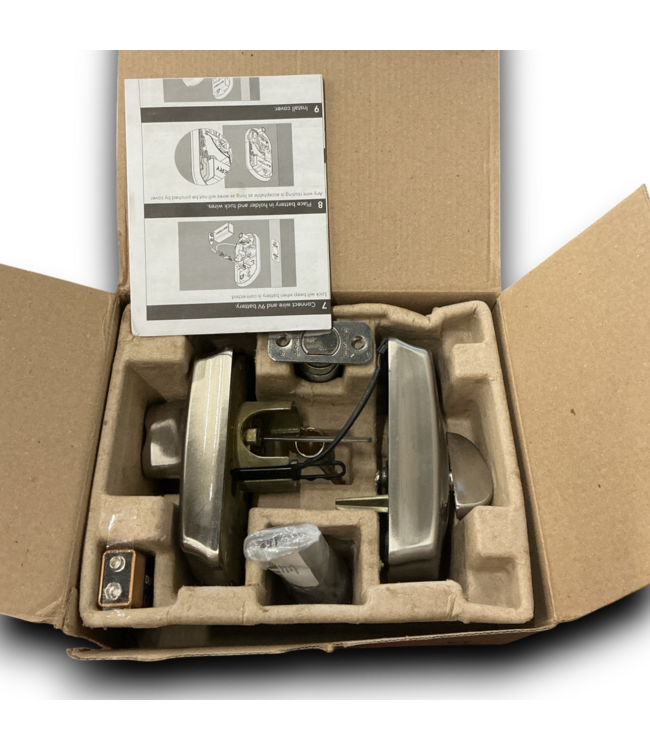 54815 Satin Nickel Electronic Deadbolt Lock