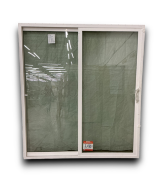 54816 72 X 80 White Vinyl Sliding Patio Door