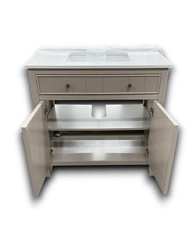 54806 Griege Bathroom Vanity With Sink Top 36"