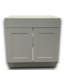 Bud's Warehouse 54824 Cloud Grey Bathroom Vanity Base 30"