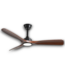 54829 3 Blade Walnut Ceiling Fan With Light And Remote Control 52"