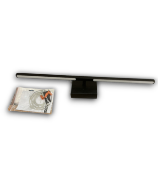 54832 24” Black Modern Vanity Light