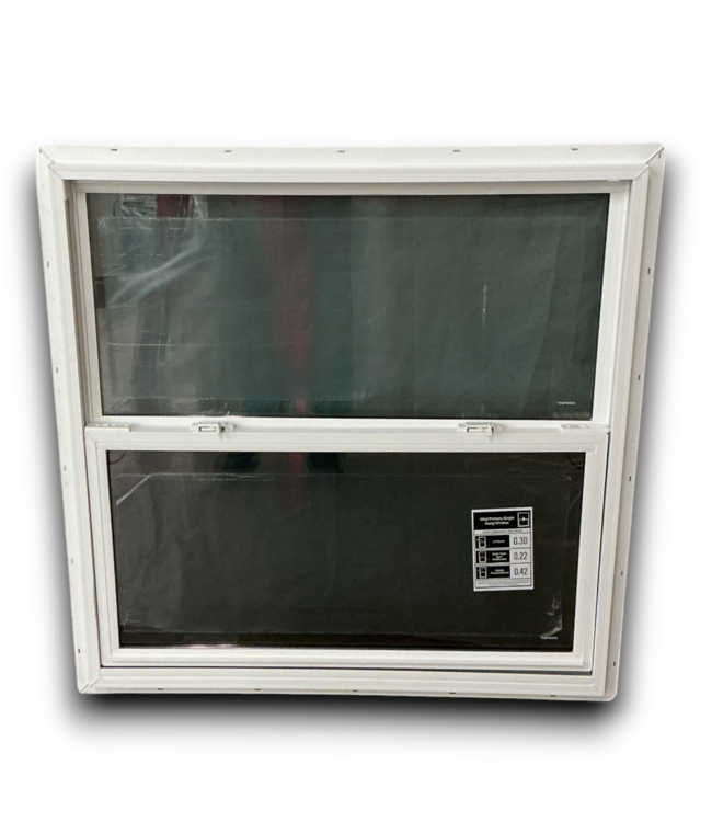 54837 Black/white Vertical Slider Window 36" X 36"