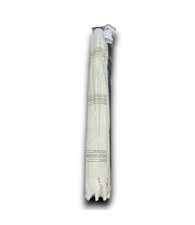 54838 Cream Crank Market Patio Umbrella Steel 9'