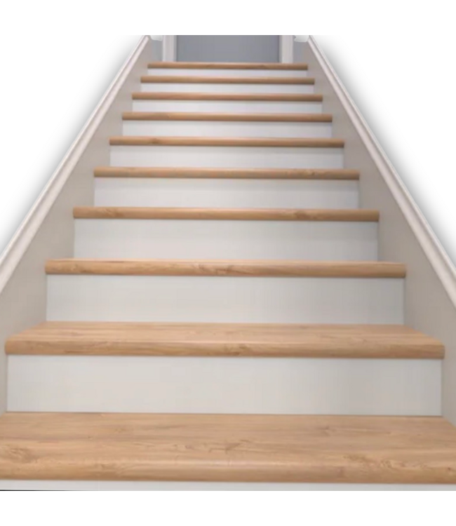 54843 Staircraft Burges Vinyl Bullnose Tread And Riser Kit 2 Pack Of 8 Boxes