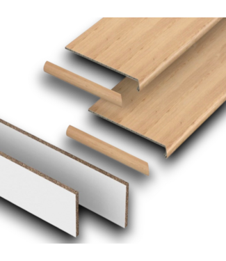 54843 Staircraft Burges Vinyl Bullnose Tread And Riser Kit 2 Pack Of 8 Boxes