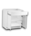 Bud's Warehouse 54841 Ready To Assemble White Sink Base 36"